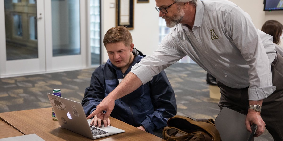 App State Admissions tweet media