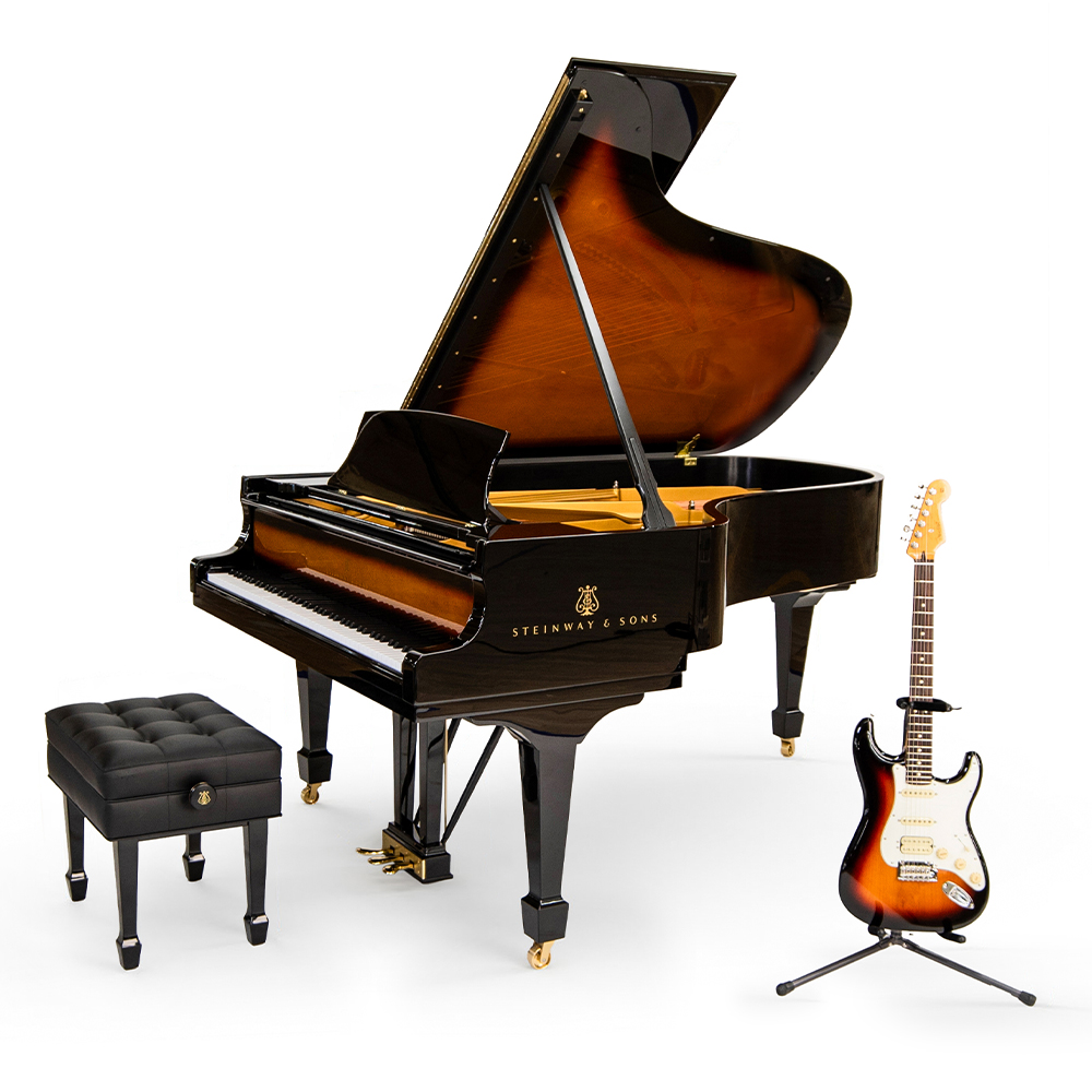 The Steinway &amp; Sons Suburst Limited Edition is finished with a vibrant color burst from bright yellow to dark red and black, a sunburst of pure energy and powerful stage presence. Learn more ➡️ brnw.ch/21wRxlb 🎹✨