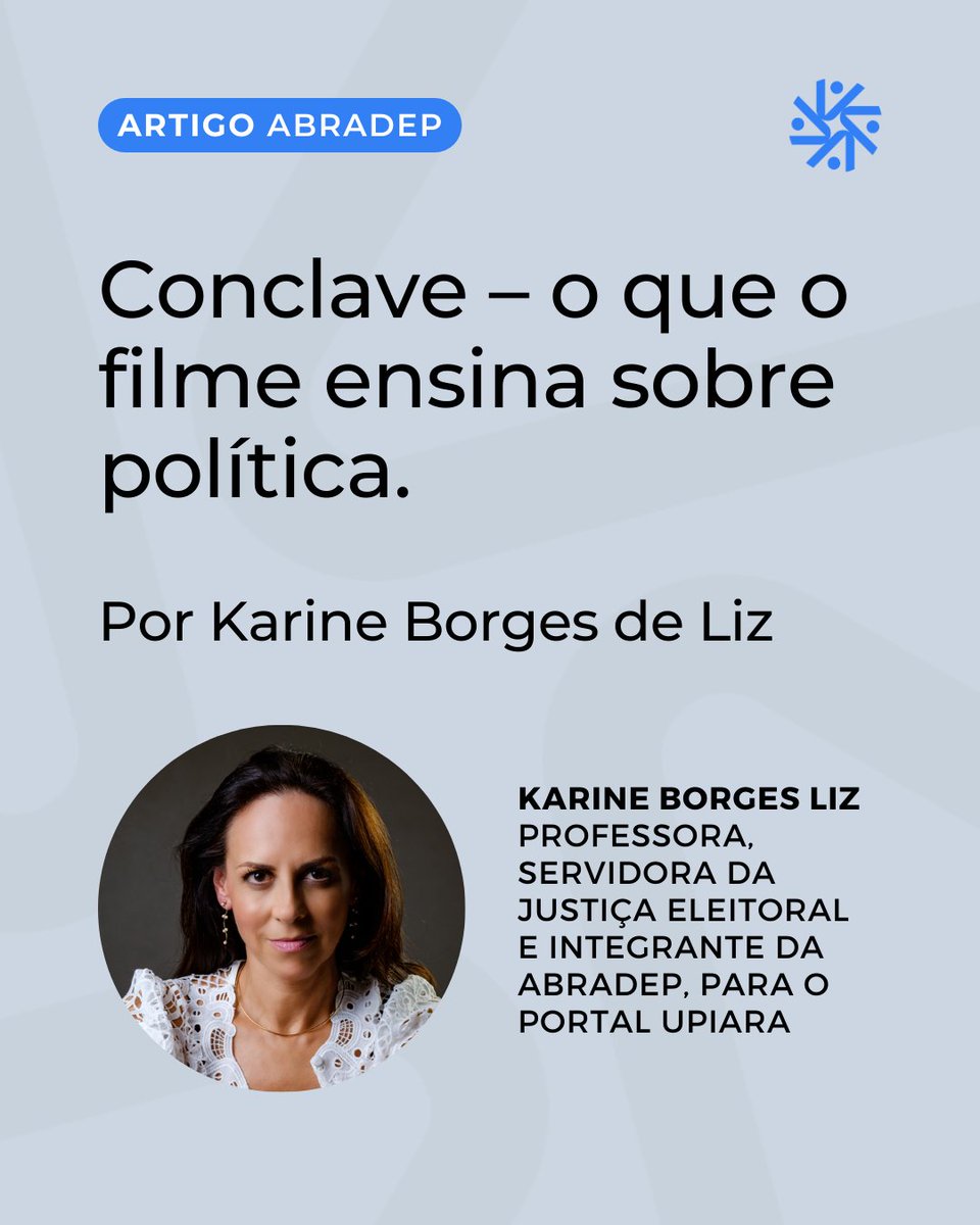 No Upiara, Karine Borges de Liz analisa como Conclave vai além da política clerical, abordando crise de fé nas instituições, riscos das certezas absolutas e ética da omissão. O filme traz reflexões maduras sobre conflitos e política. Leia: upiara.net/conclave-o-que… #QuemFAZABRADEP