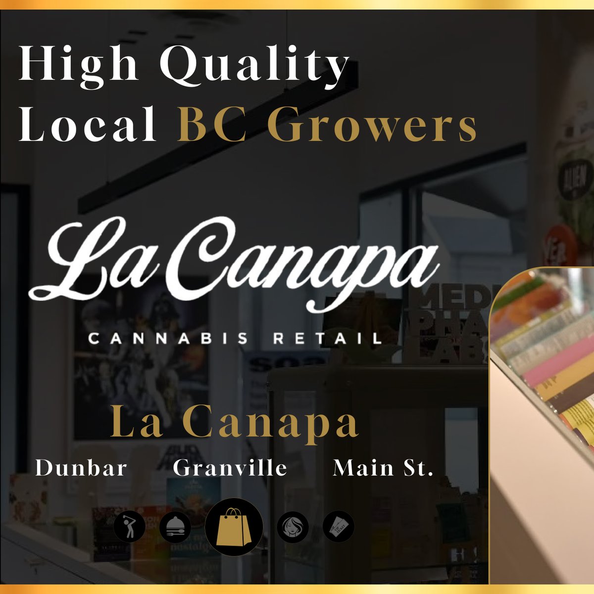 VipKeyClub's tweet image. Visit La Canapa!! The only weed dispensary in Vancouver offering fresh, legal BC Bud straight from local growers every week. 🌲🌿

Also with same day delivery! 🚛

loom.ly/k8US5nU

What will you unlock? 🔓

Visit vipkeyclub.com for more information