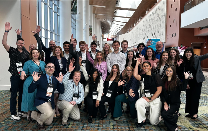 URI_Pharmacy's tweet photo. This weekend, our students &amp; faculty traveled to #APhA2025 in Nashville—joining pharmacy professionals nationwide to advance patient care! 🎊
Huge congrats to our students for their achievements &amp; to our faculty for their mentorship! 💙🐏 #URxI @pharmacists https://t.co/9l0x2Ti611