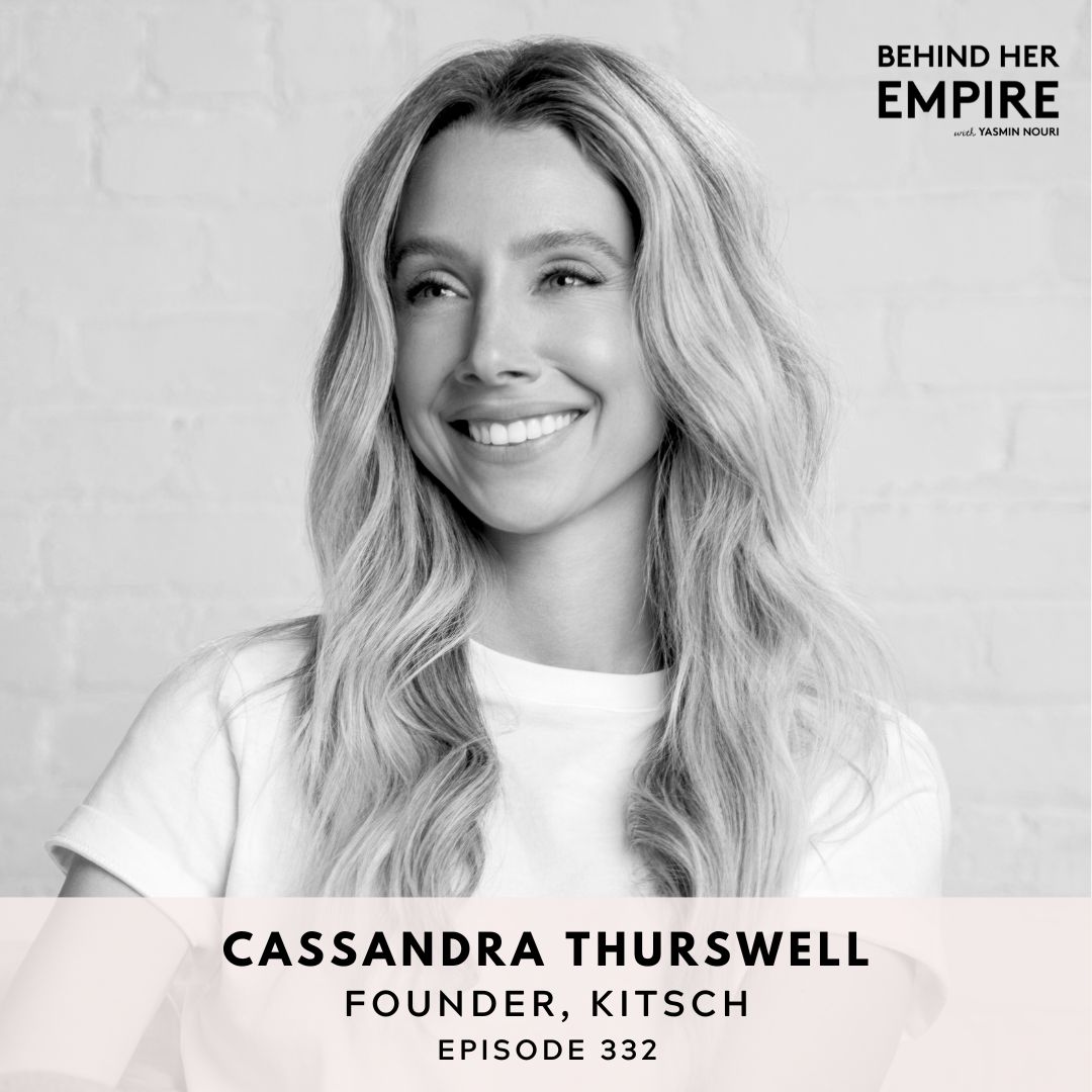In this week’s episode, we’re re-airing one of our top episodes with Cassandra Thurswell, the founder of KITSCH, a global brand that creates eco-friendly hair care and beauty accessories for women. Full episode available here: behindherempire.com/episode/cassan…