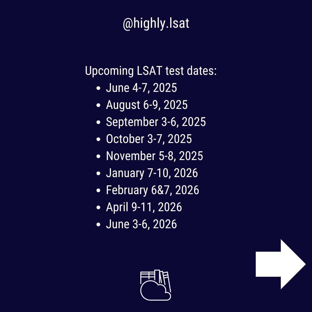 Highly_LSAT's tweet image. Upcoming LSAT test dates!
#lsat #lsatsuccess #highlsatscore #lsattestdates⁠ #lsatprep #lsatpreparation #lsatstudying #lsatquestions #lsatmotivation #prelaw #prelawstudents #lsattutor #lsatteacher #freeLSAT #freeLSAThelp #freeLSATclass #freeLSATevent #freeLSATadvice⁠