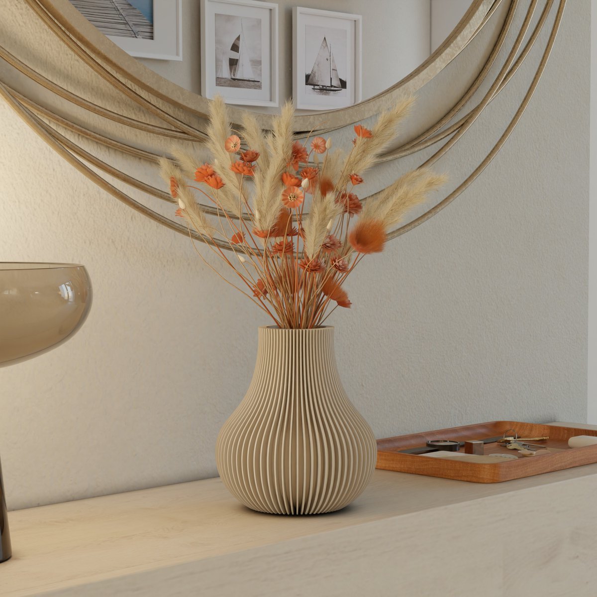 Me and my wife have recently launched our online shop to sell eco friendly, personally designed and 3D printed vases.

Our vase "Vero" is a perfect home office or office decor for you or as a gift!

3dvaseformstudio.etsy.com

#homedecor #limitedstock #3dprintingidea #giftideas
