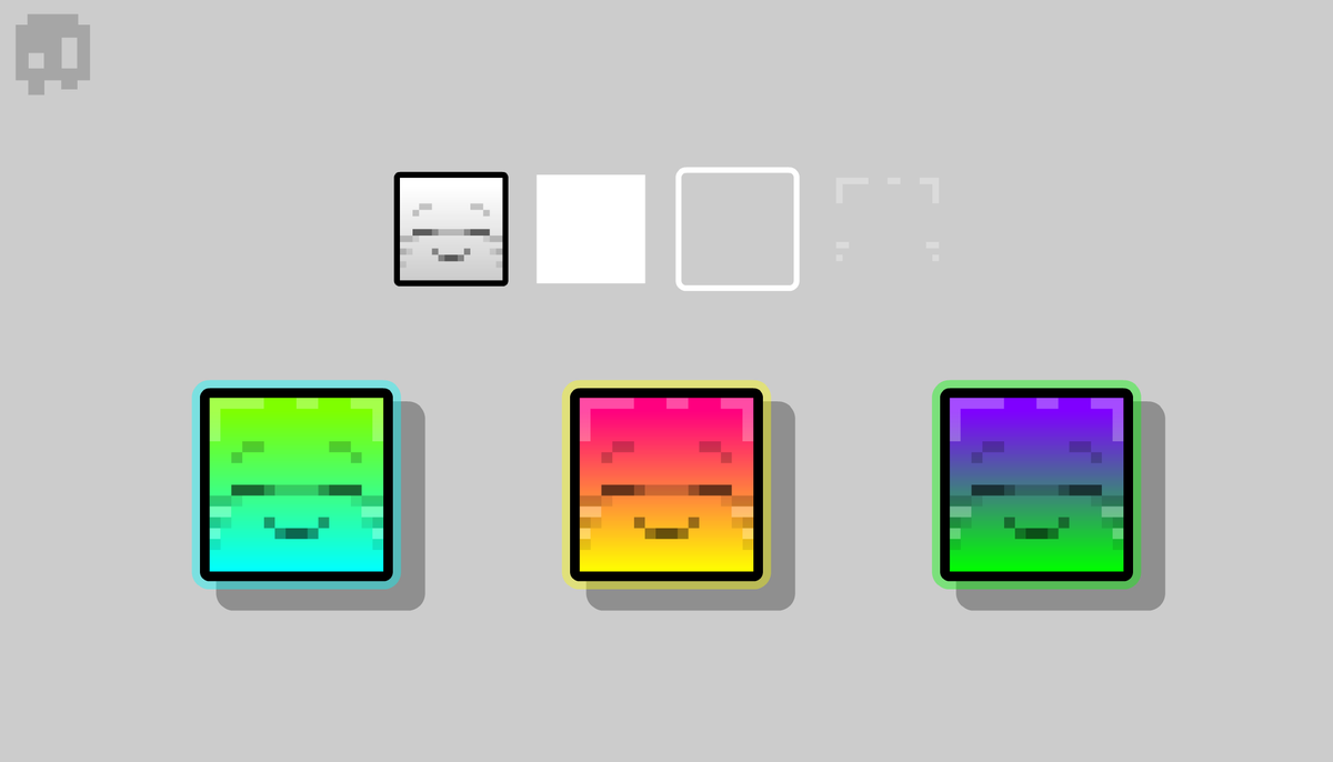 DanKy99_'s tweet photo. Ghastling cube 👻💖
#GeometryDash #Minecraft @RobTopGames https://t.co/JiRWICi5gm