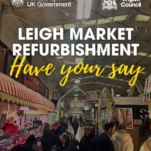 📰 NEWS: Get involved in the future of Leigh Market

Full story 👇
orlo.uk/1LVkK