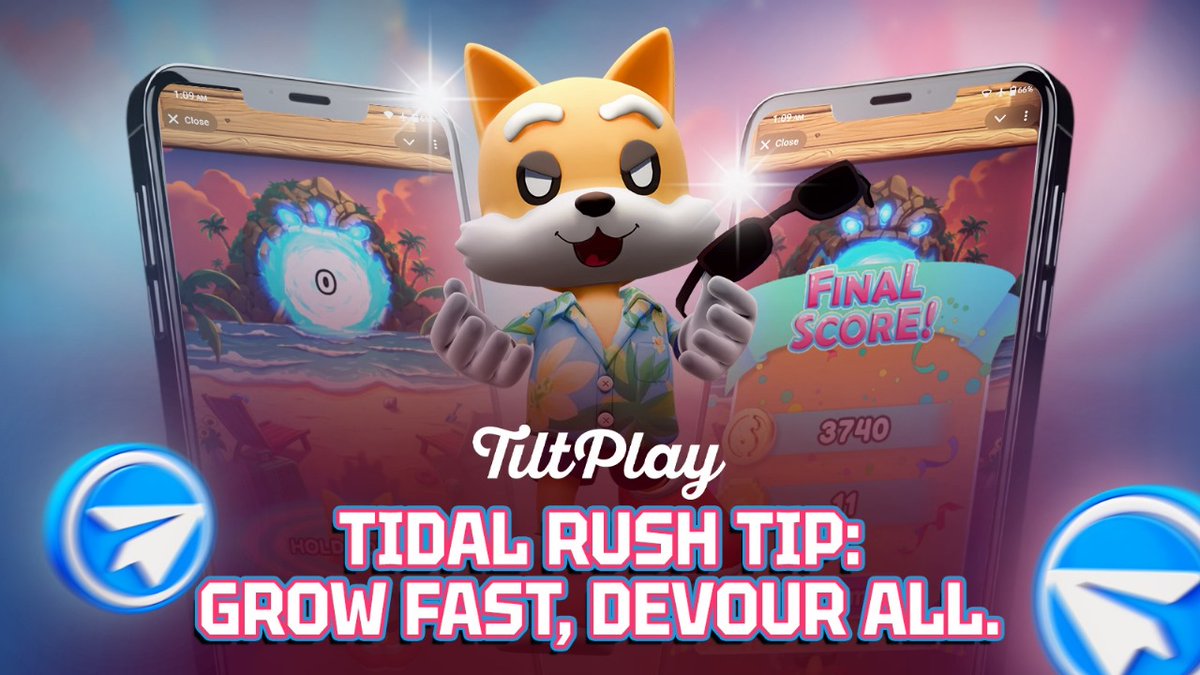 TiltPlayGG's tweet image. The bigger you are, the harder they fall. Get ready! 👀

#TidalRush #GameTips #StrategyGame #SurvivalGame #CryptoGaming #GamingCommunity #DevourThemAll #GameUpdate #MarchMadness #PlaySmart