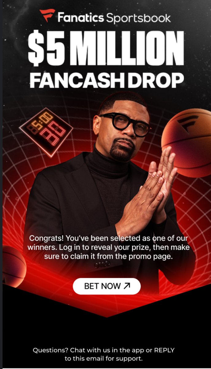 Free $40!? Thanks <a href="/FanaticsBook/">Fanatics Sportsbook</a>