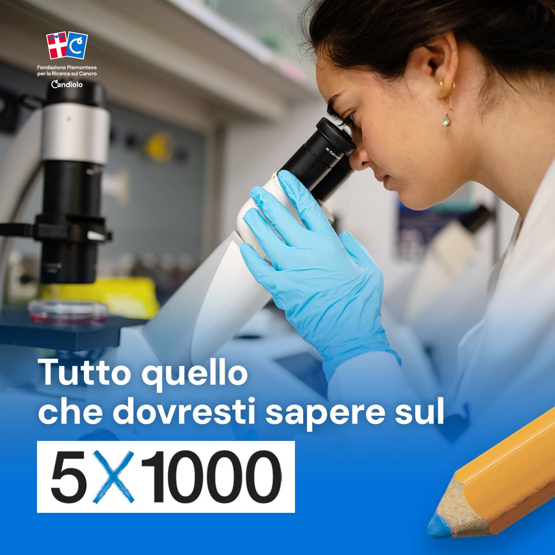 Guida pratica al #5X1000: un gesto semplice, un contributo concreto alla ricerca.
Scopri di più su come sostenere la Fondazione con il 5X1000: bit.ly/FPRC_5X1000
Contro il cancro sostieni Candiolo.
#sostienicandiolo