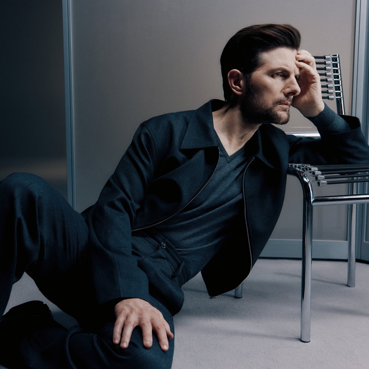 John Smedley (@johnsmedley) on Twitter photo Adam Scott wears our Blenheim jumper in Charcoal for <a href="/BritishGQ/">British GQ</a>, styled by Angelo Mitakos and photographed by Jeff Hahn.
#johnsmedley #adamscott Adam Scott wears our Blenheim jumper in Charcoal for <a href="/BritishGQ/">British GQ</a>, styled by Angelo Mitakos and photographed by Jeff Hahn.
#johnsmedley #adamscott