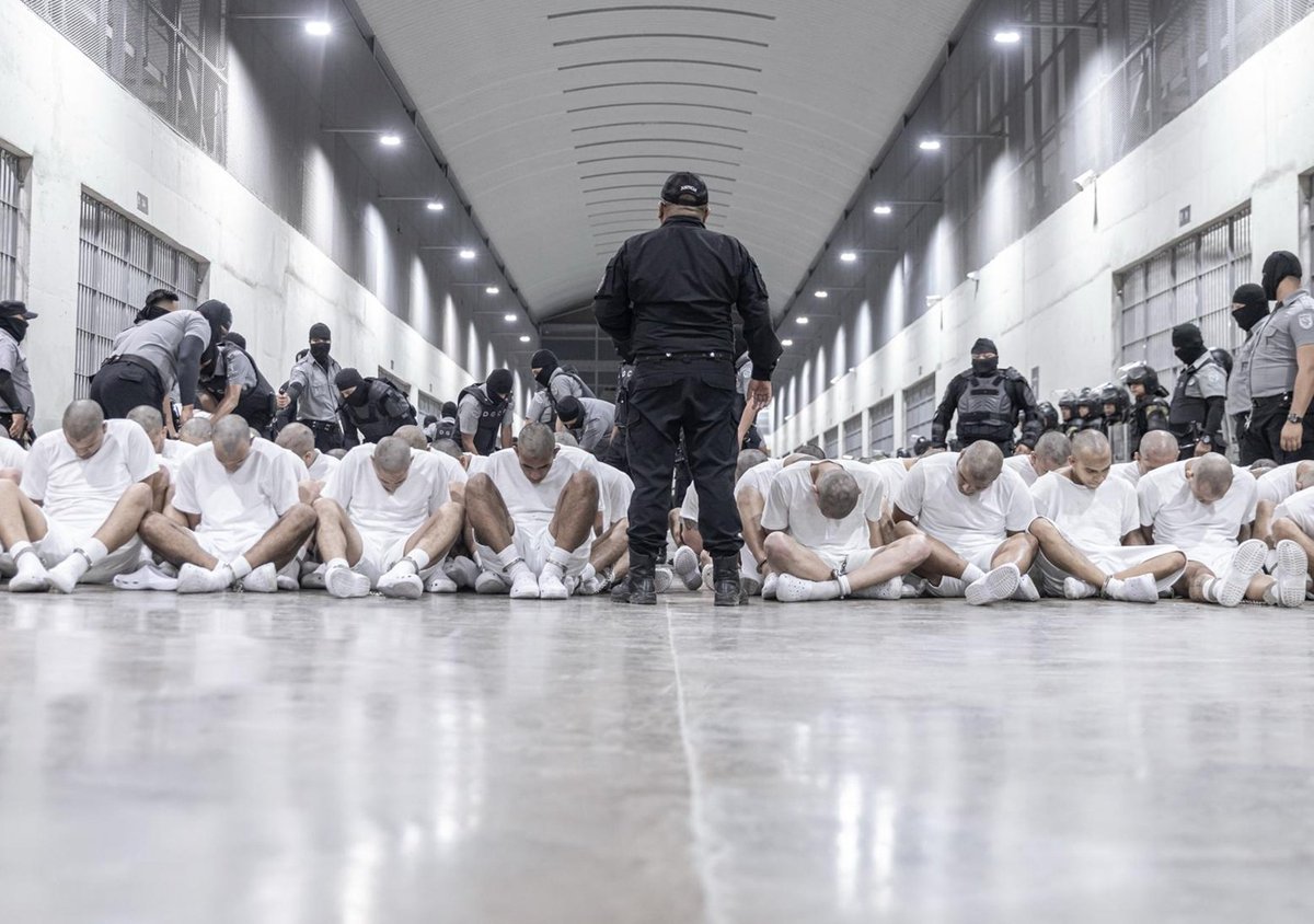 Bukele demuestra valentía liberando a los inocentes venezolanos en lugar de ceder a intereses extranjeros.
<a href="/nayibbukele/">Nayib Bukele</a> liberá a nuestros hermanos.
#BukeleTúNoEresElSalvador