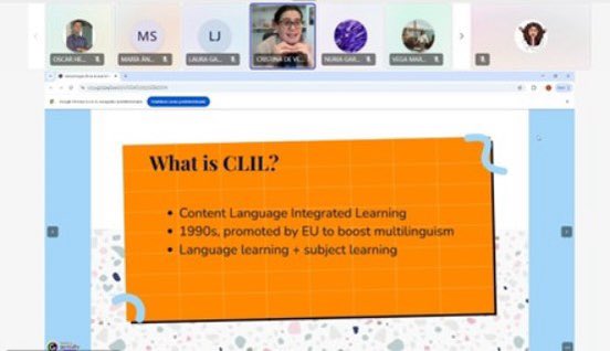 CFIE_Avila (@cfie_avila) on Twitter photo 🎉 Comenzamos la primera sesión del curso 'Metodología CLIL en el Aula Bilingüe' de la mano de Cris de Vega <a href="/sonrisateacher/">Cris de Vega</a>. Un espacio para aprender y mejorar la enseñanza en entornos bilingües. 🌍📚✨<a href="/educacyl/">Educación JCyL</a> <a href="/CFIE_Avila/">CFIE_Avila</a> #InternacionalizaCyL #FormaciónCyL 🎉 Comenzamos la primera sesión del curso 'Metodología CLIL en el Aula Bilingüe' de la mano de Cris de Vega <a href="/sonrisateacher/">Cris de Vega</a>. Un espacio para aprender y mejorar la enseñanza en entornos bilingües. 🌍📚✨<a href="/educacyl/">Educación JCyL</a> <a href="/CFIE_Avila/">CFIE_Avila</a> #InternacionalizaCyL #FormaciónCyL