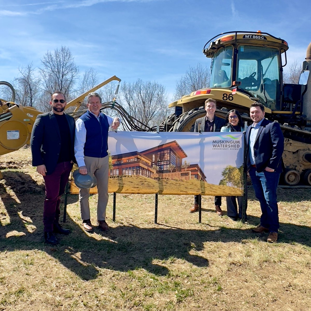 Last Friday we celebrated the groundbreaking for the new <a href="/MWCD/">Muskingum Watershed Conservancy District</a> administrative headquarters. We’re so proud of this project and being able to support #MWCD as they continue their mission.