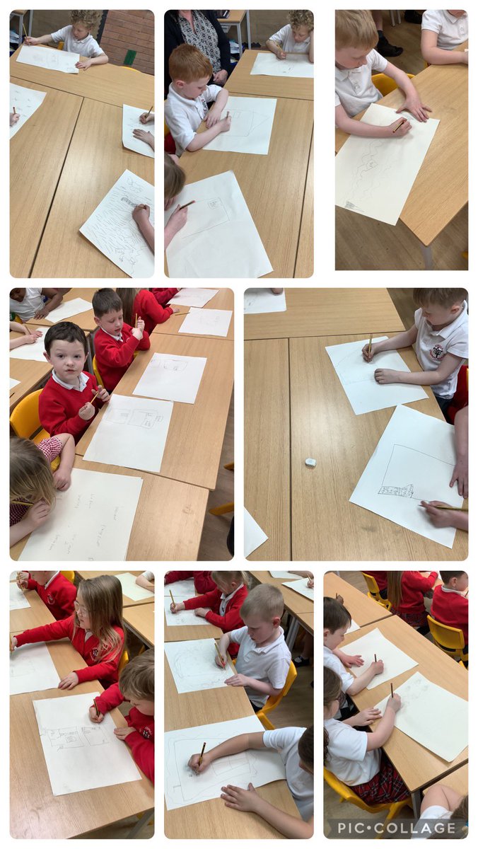 In Geography we have been looking at Kampong Ayer, and how it is similar and different to where we live. These are some of our drawings of what we think the houses look like and what our houses look like🏡 #acpsgeography