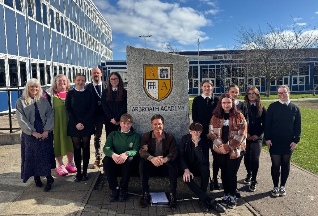 Delighted that <a href="/ArbroathAcad/">Arbroath Academy- an Excelerate School</a>  could host the 'Our Arbroath' Youth Town Board meeting, allowing students and staff from Arbroath Academy, Arbroath High School, Dundee and Angus College, and members of the Town Board, to come together and plan for the future of their town.