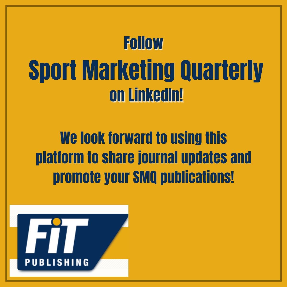 Sport Marketing Quarterly (SMQ) tweet media