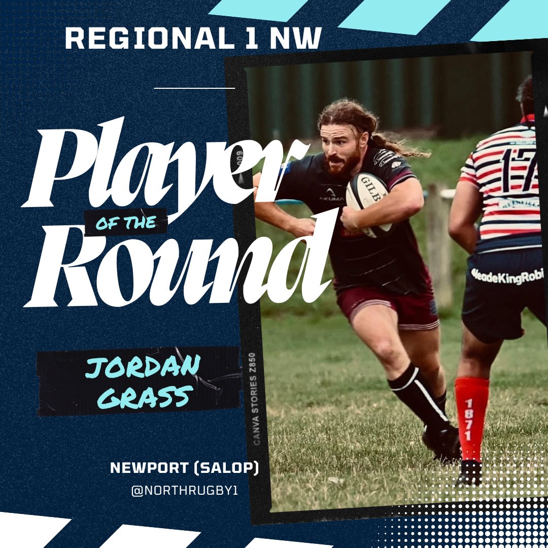 NORTHRUGBY1's tweet image. 🚨Here are this weeks North Rugby’s Player of the Week 

#Regional1NE  @sandalrufc Austen Thompson 

#Regional1NW @NewportSalopRFC Jordan Grass 

Congratulations both 🤝

📸 Simon Hall
📸 TBC