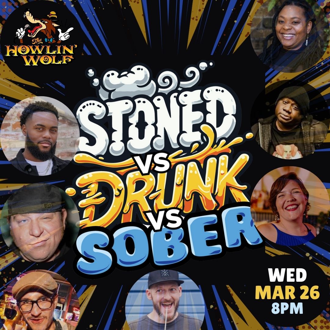 New Orleans Wednesday Night 
8pm at Howlin' Wolf 
laughlife.standuptix.com/events/stoned-…