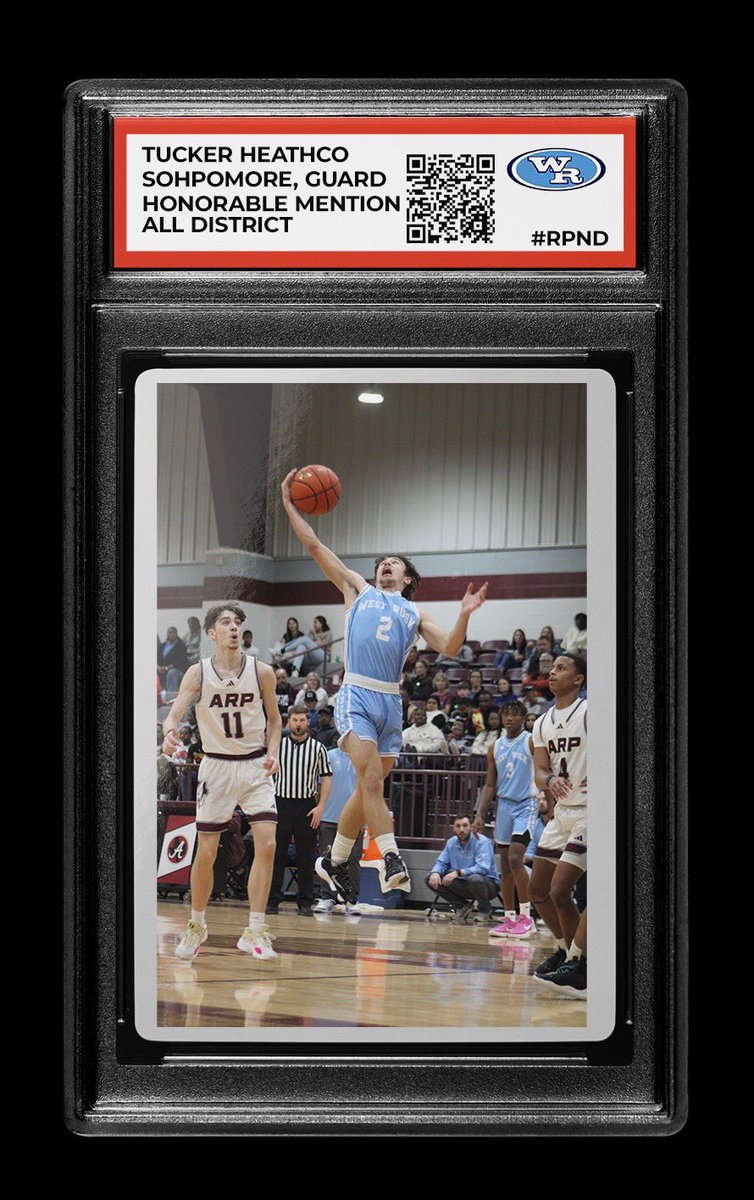 Honorable Mention sophomore Tucker Heathco! 🔥