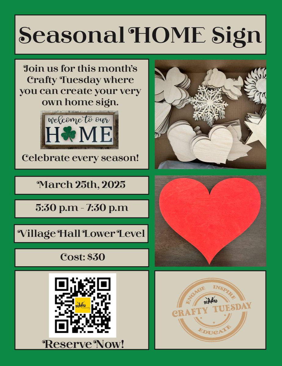 Last call! Join us for a fun evening as we create this must-have for your home! 
Register here:

newconcord-oh.gov/events/categor…