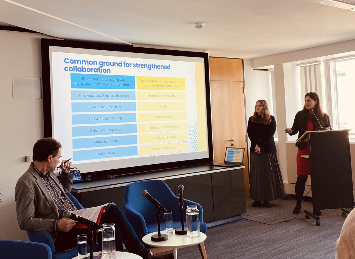 Fine policy event today in Scotland House on future of key EU research programme Horizon Europe - presentation on recently published report on Framework Programme 10 (FP10), and views from third countries. 

Read more here: zenodo.org/records/147949…