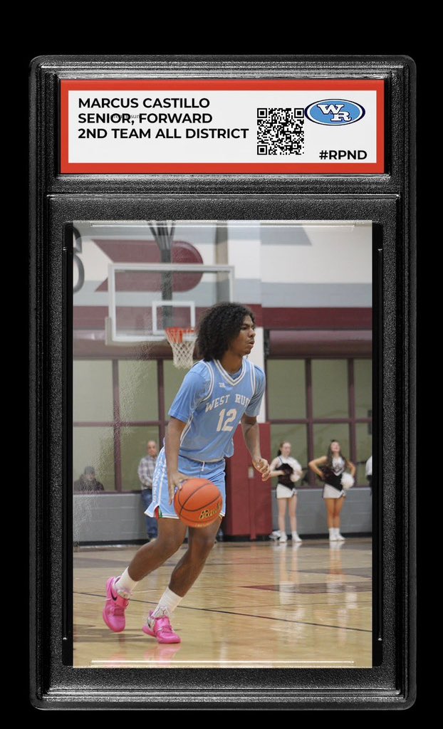 Senior Marcus Castillo 2nd team all district! 🔥