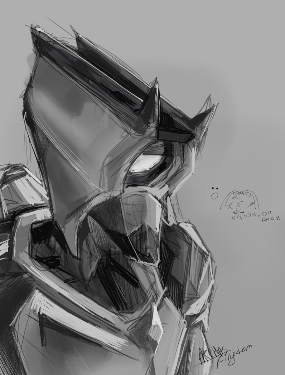 Fast sketch with my au!v2🤌🏻 #ultrakill