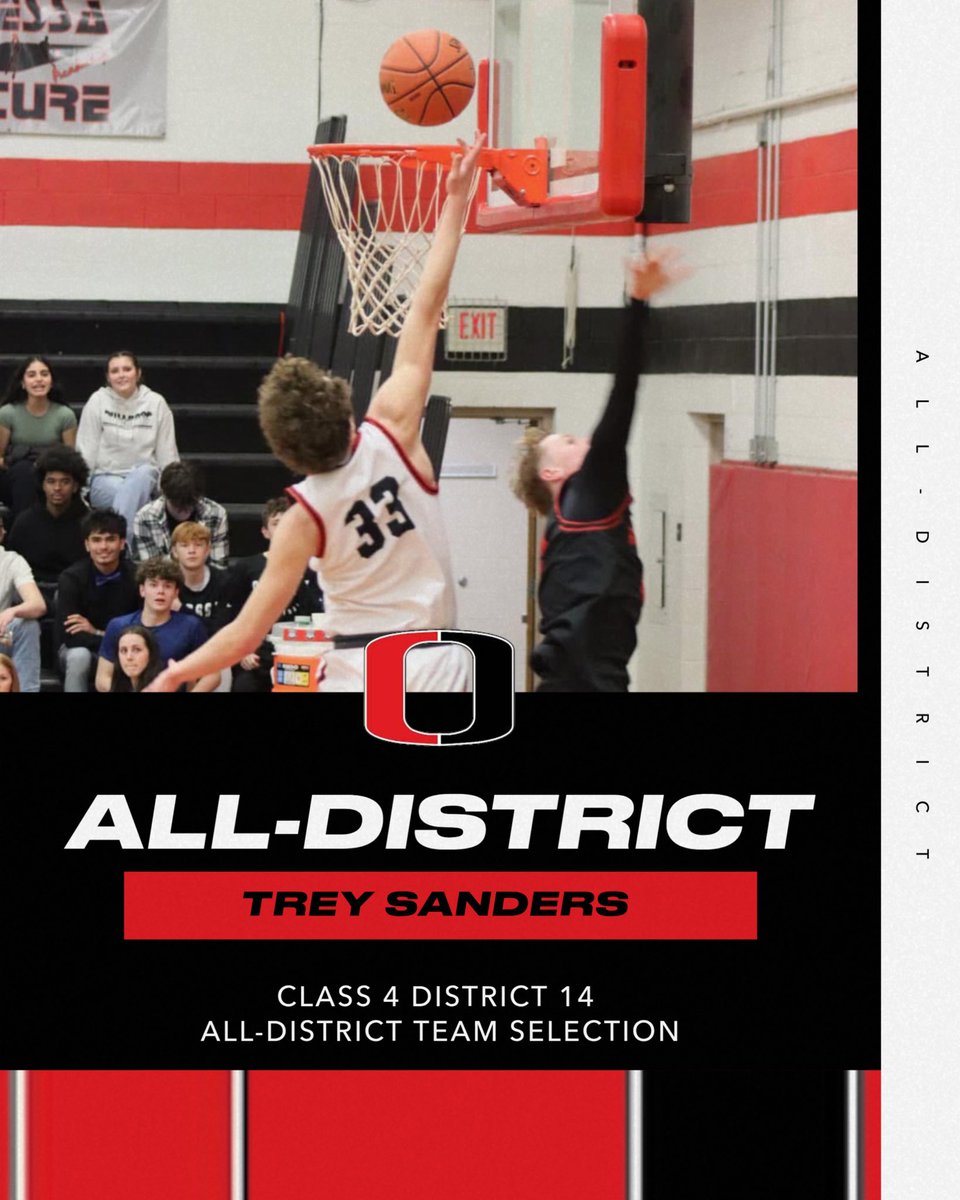 Congratulations to Landon Linkhart (Sr.) and Trey Sanders (So.) on making the Class 4 District 14 All-District team!