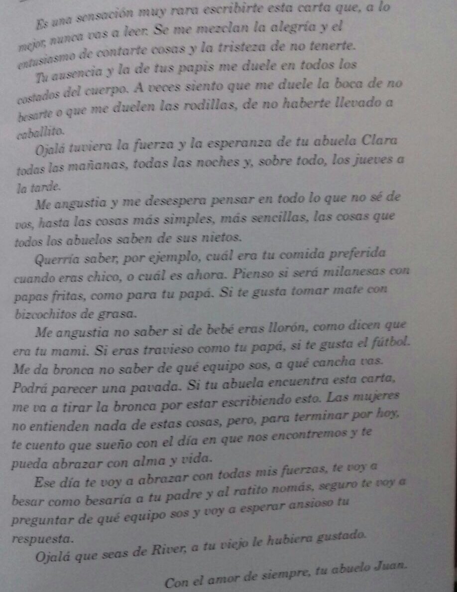 "Ojalá que seas de River".