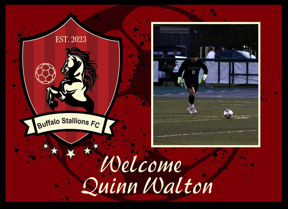 When we took our business trip to Lewiston (first class spirit airlines) we signed a pretty good goalie, Quinn Walton. Quinn played at Lew-Port where he was also a 3x section champion as the starter and also played for Flash Academy. Being that he is our 3rd BDSL rookie and we