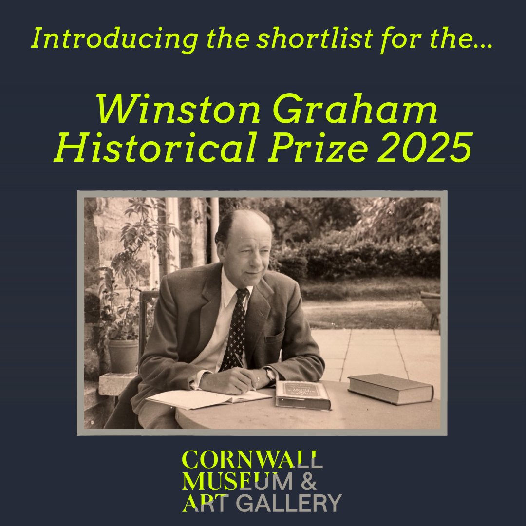 News Flash! 📢 

Revealed: The shortlist for the Winston Graham Historical Prize 2025, featuring 6 captivating &amp; vastly different historical novels with a powerful sense of place.  

Congrats to all! #WGHPrize

👉 cornwallmuseum.org/shortlist-reve…