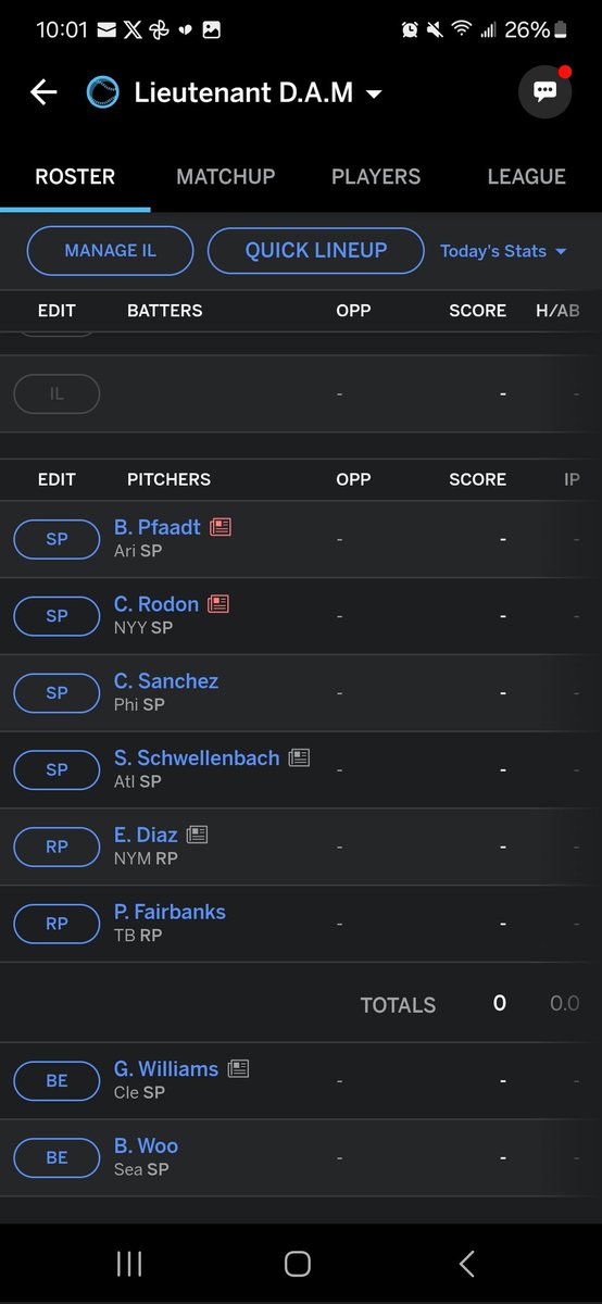 _____DAM_____'s tweet image. Just drafted my first #FantasyBaseball How did I do? 
#MLB #Phillies #BaseBall