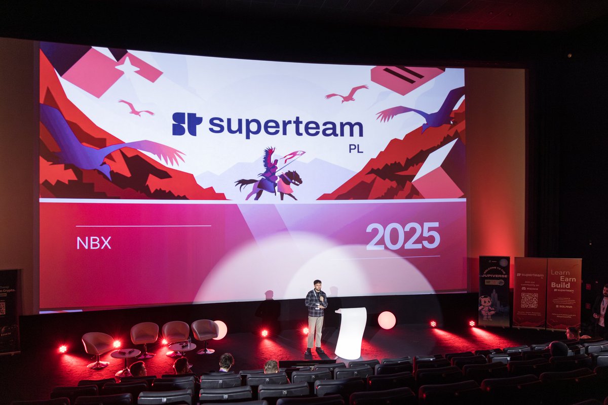 azril15104's tweet photo. Unleashing the Future at NBX2025 with @SuperteamPOL

The BuildersStage powered by @Solana was, "ELECTRIC"
this year! From game-changing keynotes on Web3’s evolution to fiery discussions on decentralized innovation, Superteam Poland lit up the stage! 🔥 https://t.co/scCrrEeEiY