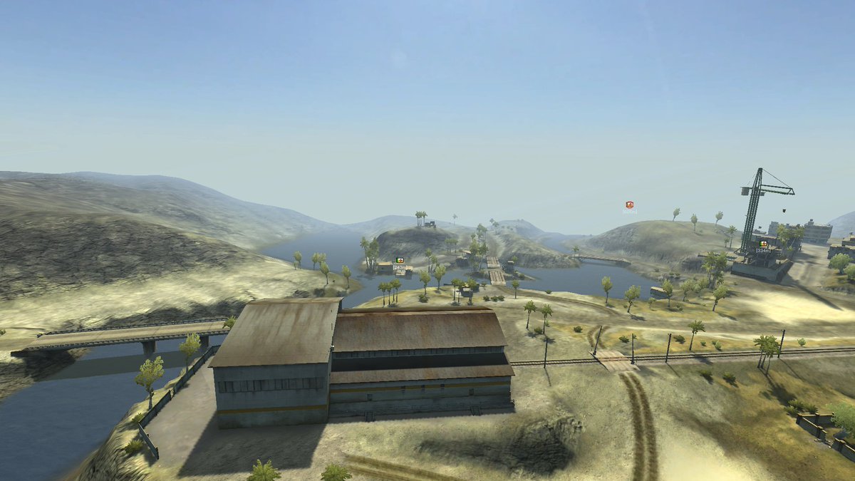 Curious level design question for you <a href="/NiklasAstrand/">Niklas Åstrand</a>. What was the reasoning for removing the village flag and nearby hangar from the BF3 version of Oman, all part of the original BF2 design? Was it resources?