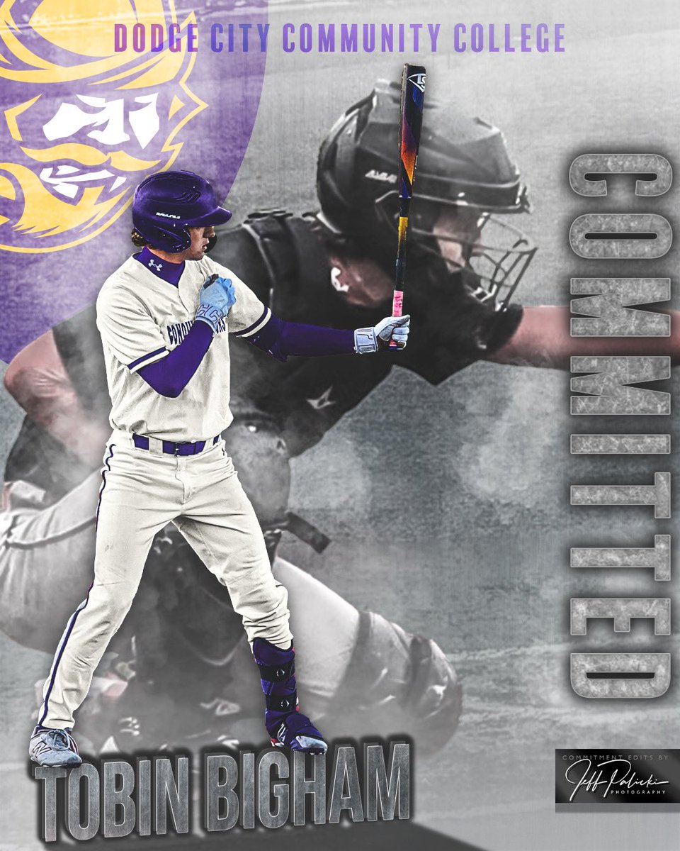 I am beyond blessed to be continuing my academic and baseball career at Dodge City CC.  Thank you to my family and coaches that have helped guide me along the way, your support through all the challenges is what has helped me reach my goal.  Excited to be a Conquistador! #GoConqs