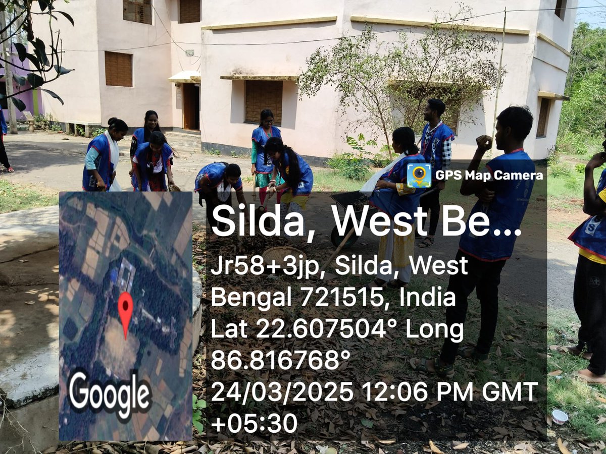 SildaIi's tweet photo. Campus cleaning Programme 
NSS UNIT I and II
Silda Chandrasekhar College 24. 03.25 https://t.co/y2YfnWRR9l