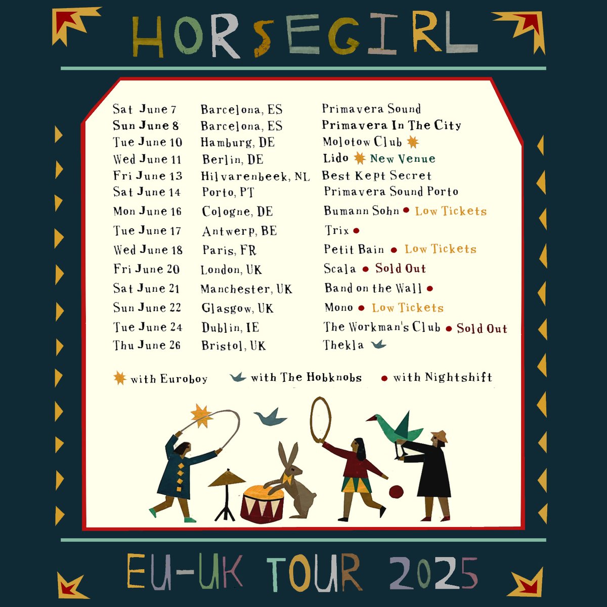 Horsegirl tweet media