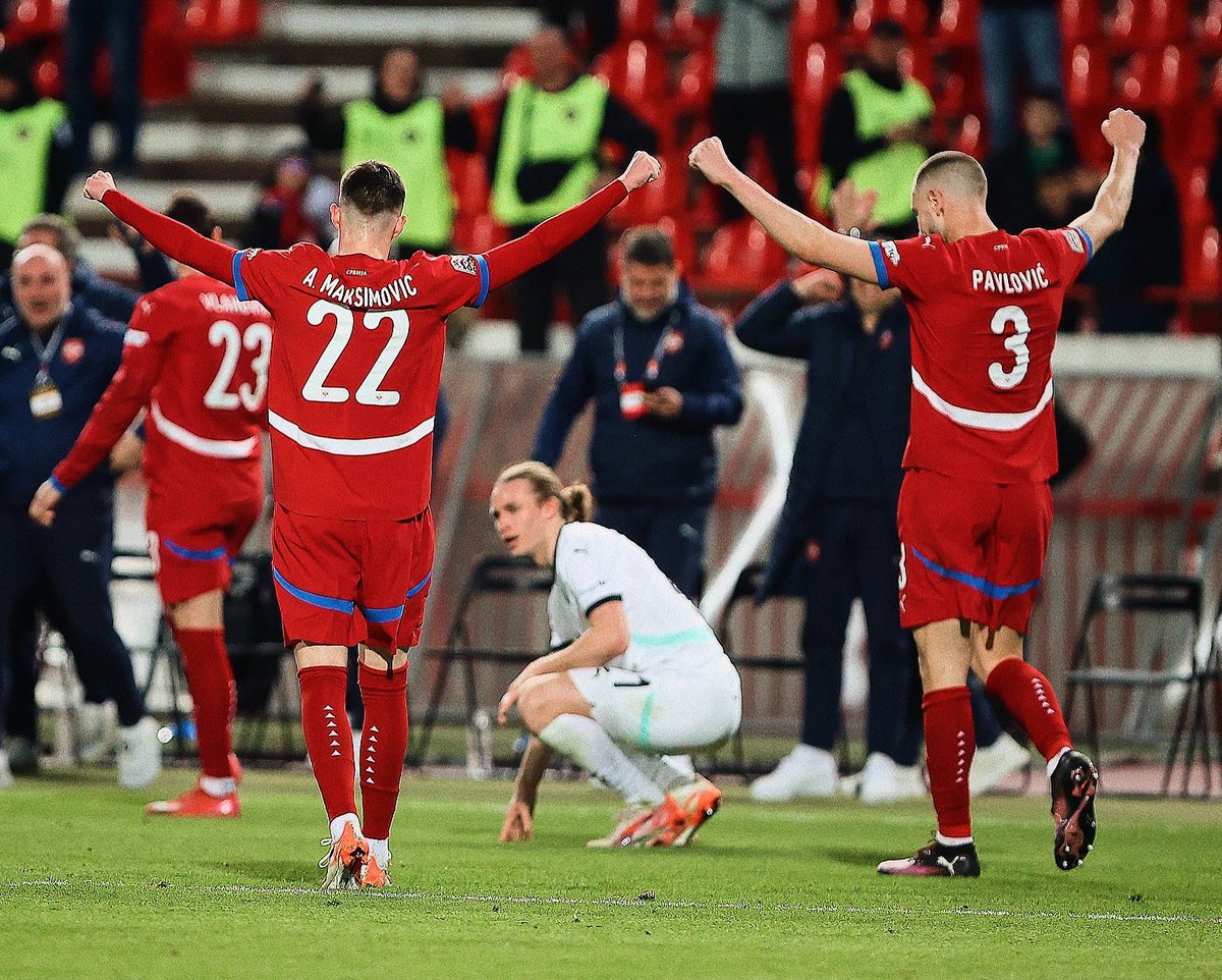 FSSrbije's tweet photo. 🙌🏻🇷🇸
#SRBAUT #NationsLeague https://t.co/P8UjdSKtyx