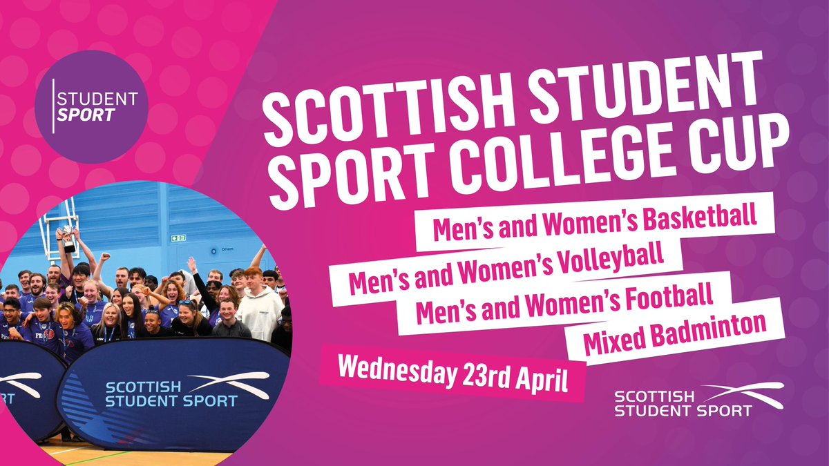 City of Glasgow College Student Sport tweet media