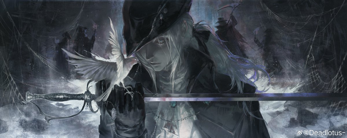 #Illustration│Bloodborne ― "Broken by Sin​​​" 🩸🕊️

Artist: Deadlotus-