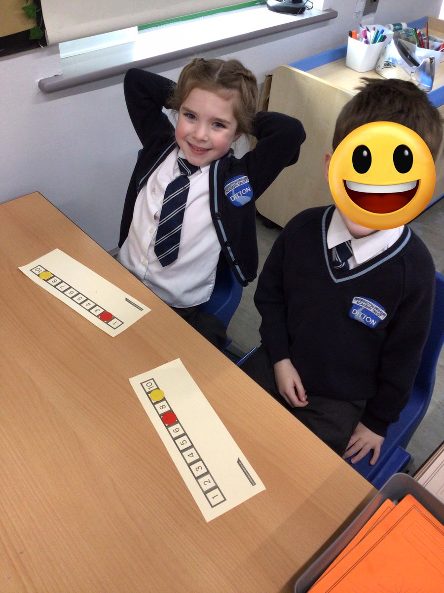 ditton_ps's tweet photo. 1RH Have been using number tracks to add by counting on in maths. Some children recognised that the most efficient method was to start with the biggest number! #DittonPrimaryMaths @first4maths https://t.co/UFibYTGLta