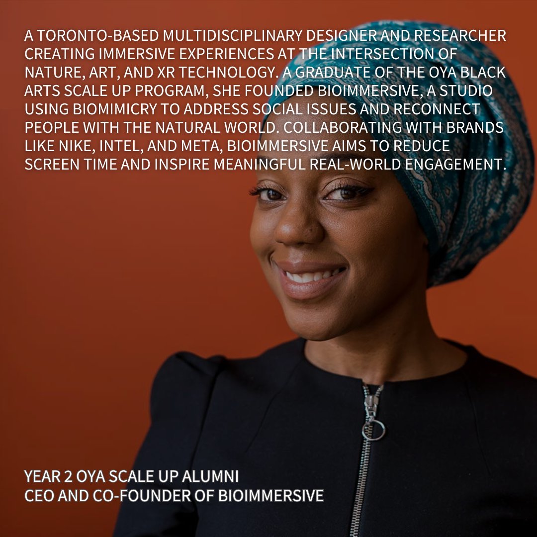 As we wrap up National Women's Month, we're proud to spotlight inspiring alumni from our community. Meet Tendisai Cormwell, a Year 2 Scale-Up alum who has since founded her own organization, @Bioimmersive. Swipe to discover more about the impactful work Tendisai is leading today!