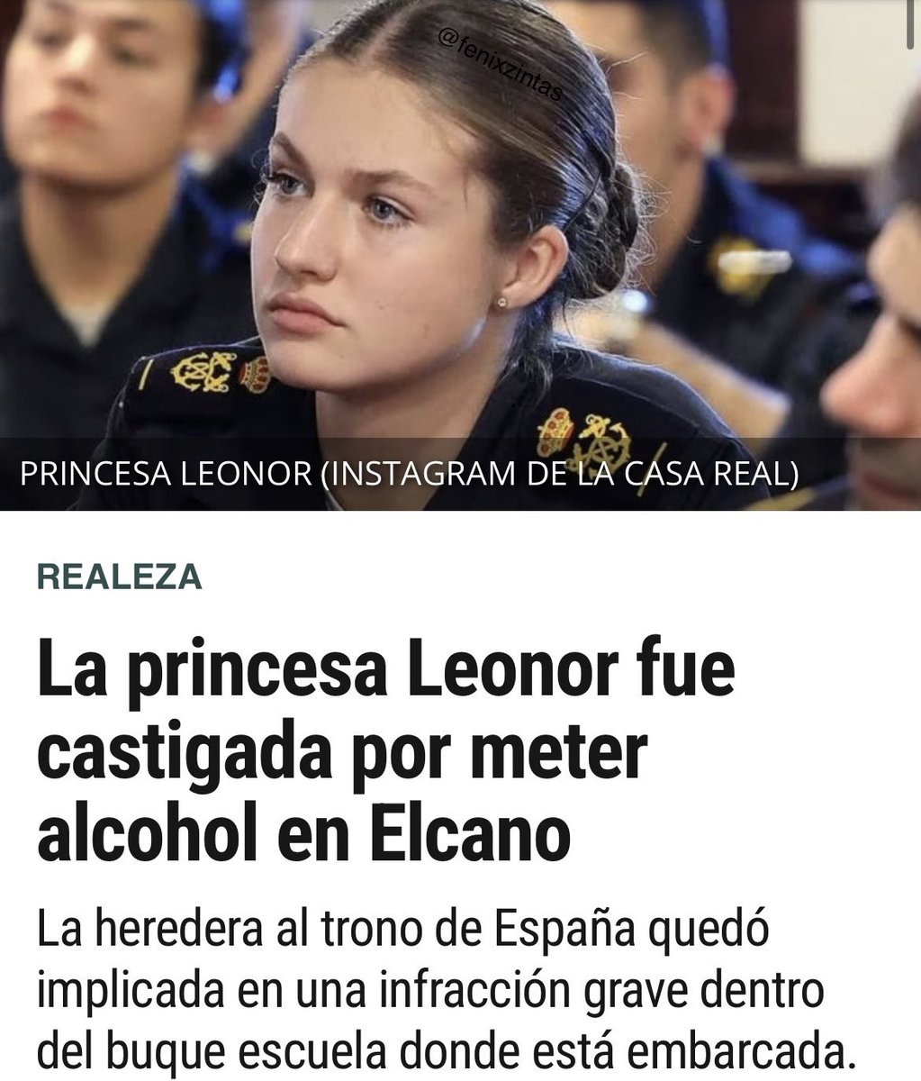 Dar la vuelta al mundo con agua mineral y Coca-Cola es de parguelas. Bienvenida, Alteza. Una di noi