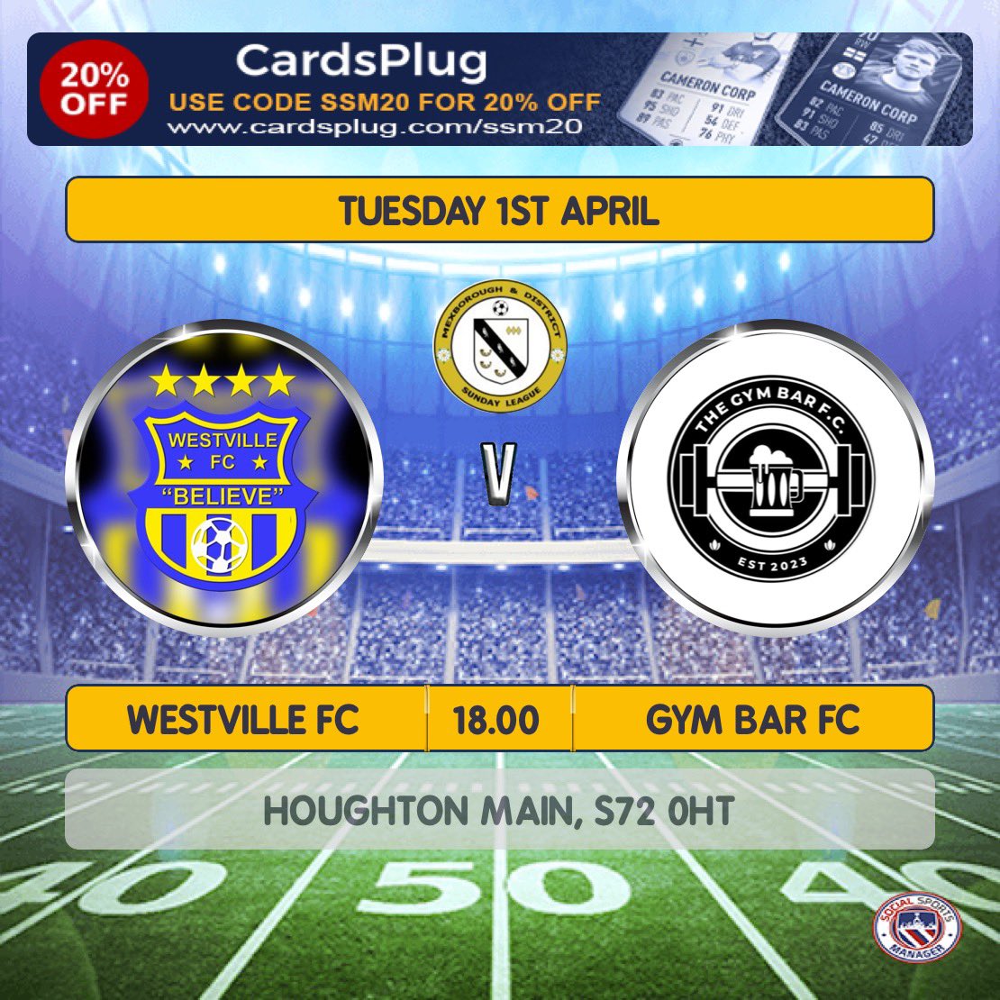 A very rare weekend off for us this weekend, but we are back at it next Tuesday evening…