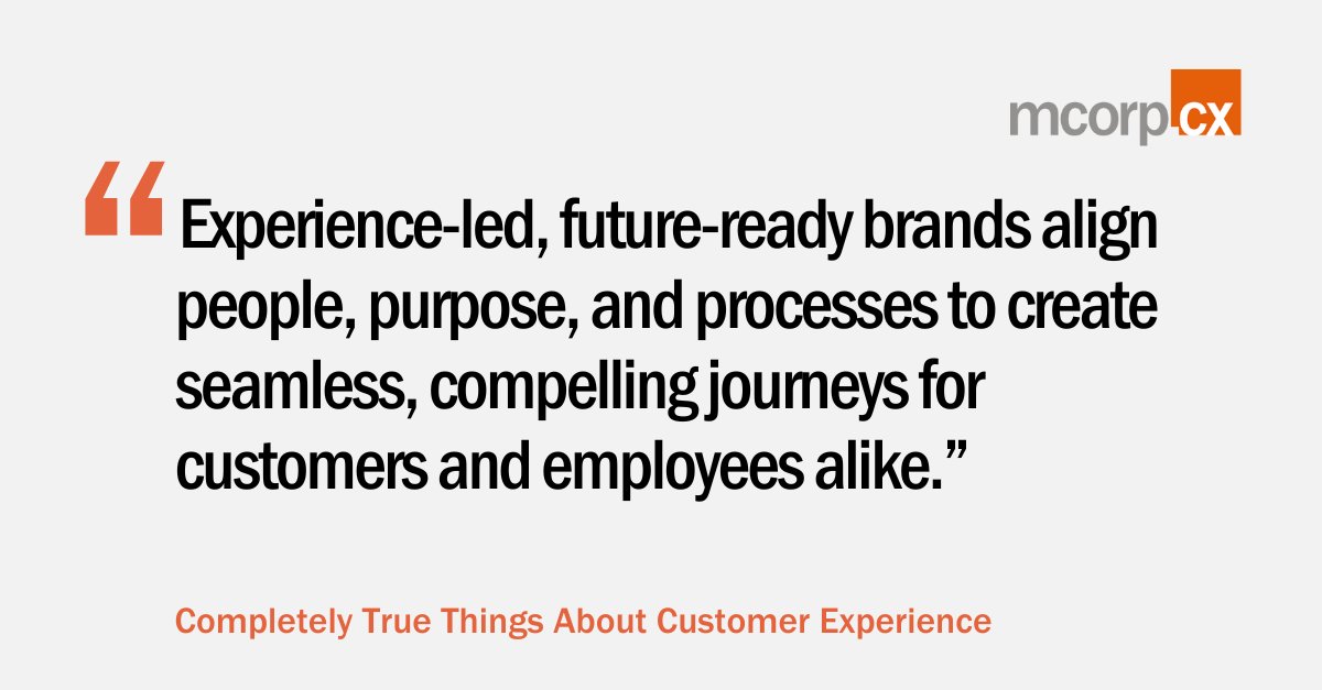 #CompletelyTrueCX #truth #CustomerExperience