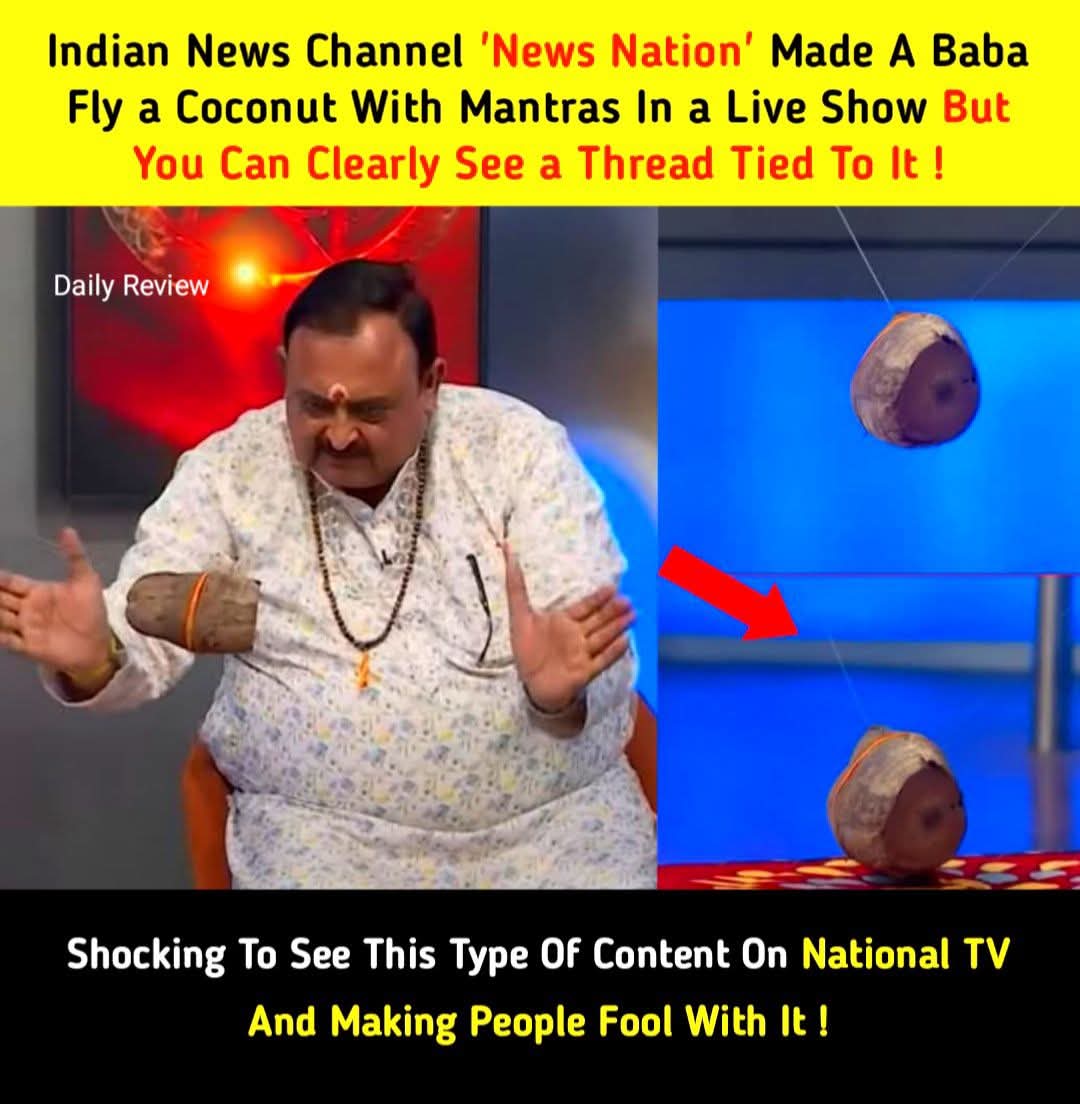 monji_haakh's tweet photo. Is this journalism or a circus? Instead of focusing on real issues, they're busy promoting superstition and deceiving the public on national TV. How long will the media keep fooling people with such staged drama?
#FakeNews #MediaAccountability #StopMisleading https://t.co/BPf4JvWYkd