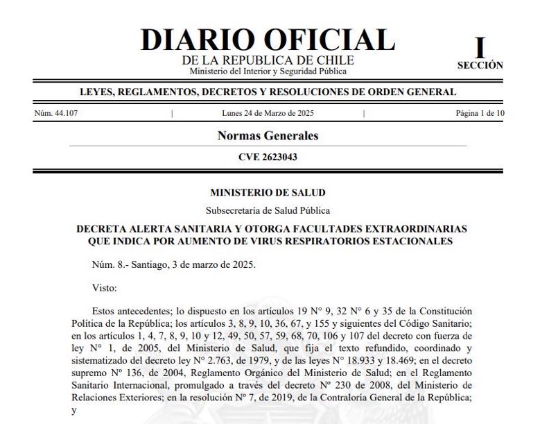 Verovelasco's tweet photo. Estas son las medidas que faculta la Alerta Sanitaria decretada hoy por el gobierno de Boric:
- Restricción de movilidad  
- Cuarentenas  
- Toque de queda  
- Uso obligatorio de mascarillas  
- Cierre de fronteras  
- Limitación de aforos  
- Contratación directa de personal médico  
- Compra acelerada de insumos  
- Aislamiento obligatorio  
- Residencias sanitarias  
- Prohibición de eventos masivos  
- Vigilancia de viajeros  
- Coordinación con Fuerzas Armadas  
- Campañas de vacunación masiva  
- Multas por incumplimiento