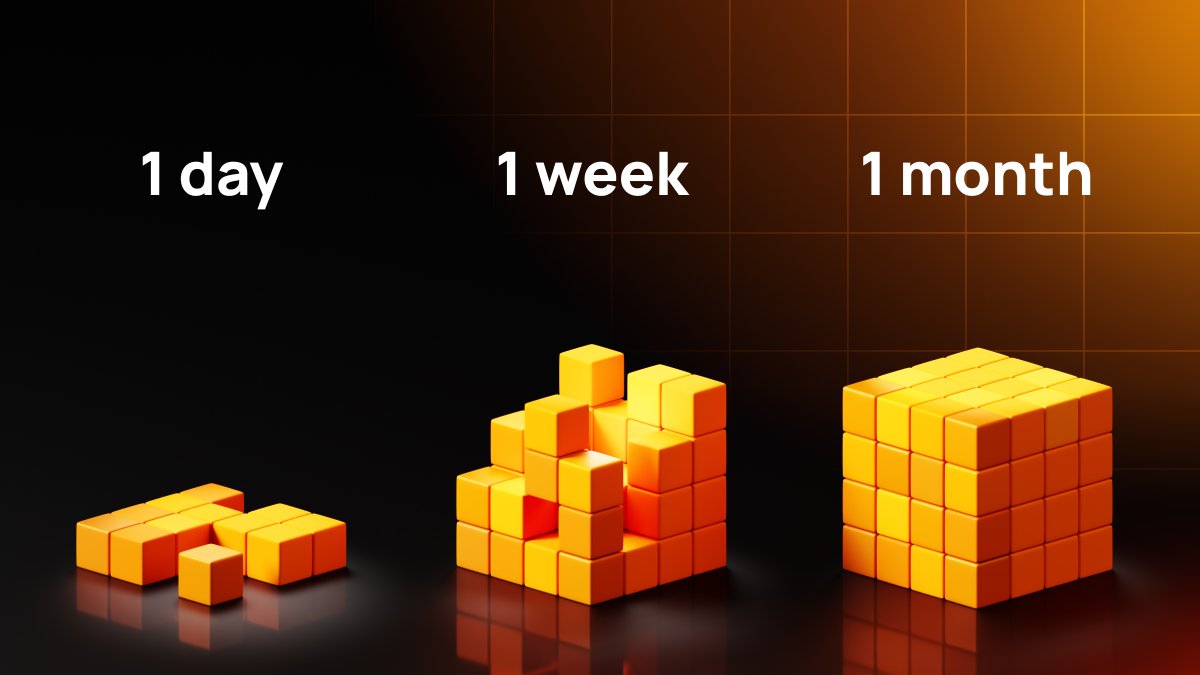 Innovation doesn’t happen in a day 🤷🏼‍♂️

But one day, it changes everything.

Keep scaling 🔸