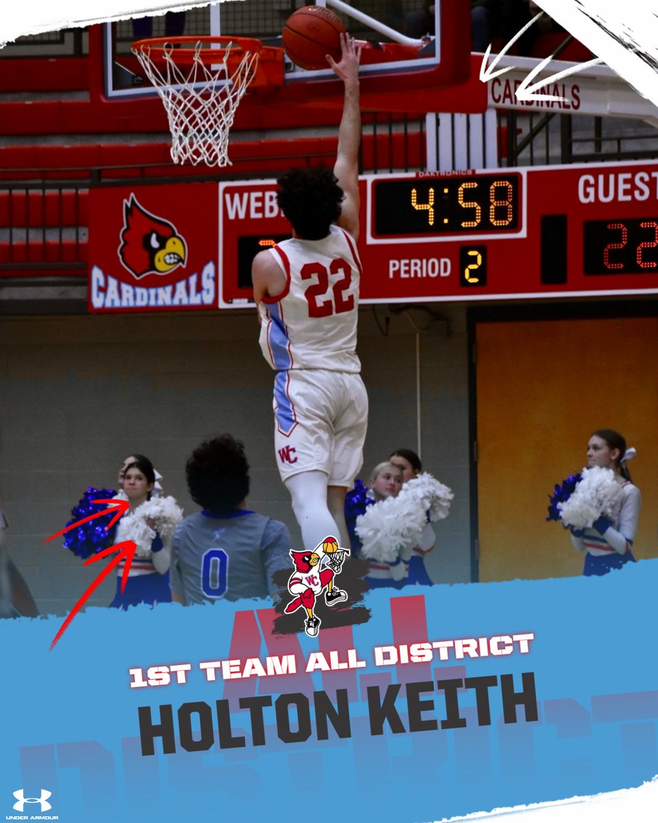 Congrats to <a href="/EliPace2025/">Eli Pace</a> and <a href="/holton_keith22/">Holton Keith</a> for being named 1st Team All District! 🔥🚾🏀🔥