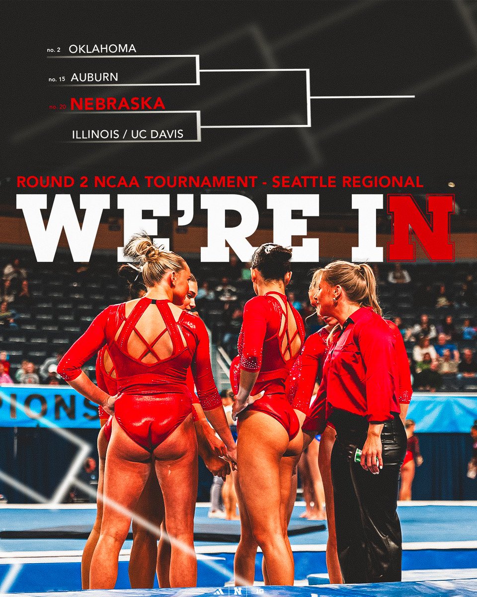 Nebraska Women's Gymnastics tweet media